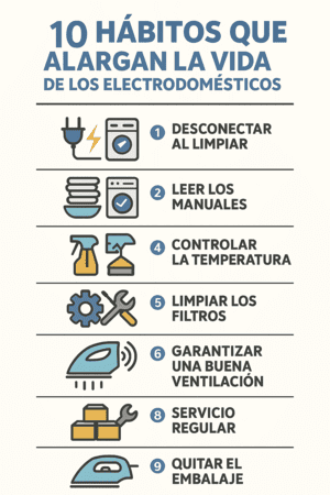 Servicio profesional de reparaciones en Carreño Empresa de reparación de electrodomésticos en Carreño