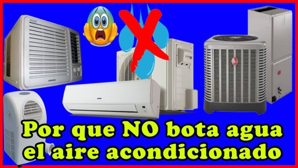 Aire acondicionado que no drena en modo frío