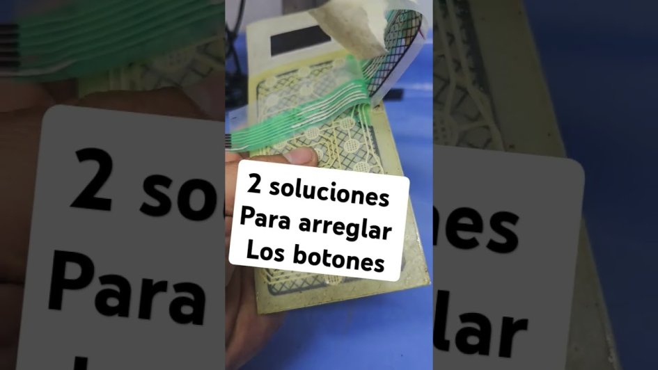 Microondas con teclado con teclas muertas